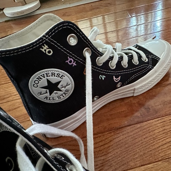 Converse hi-tops zodiac/astrology/moon phases - Picture 4 of 6